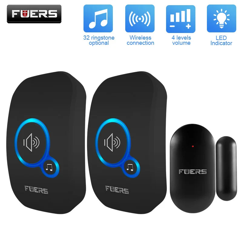 Fuers Wireless Doorbell Home Welcome Smart