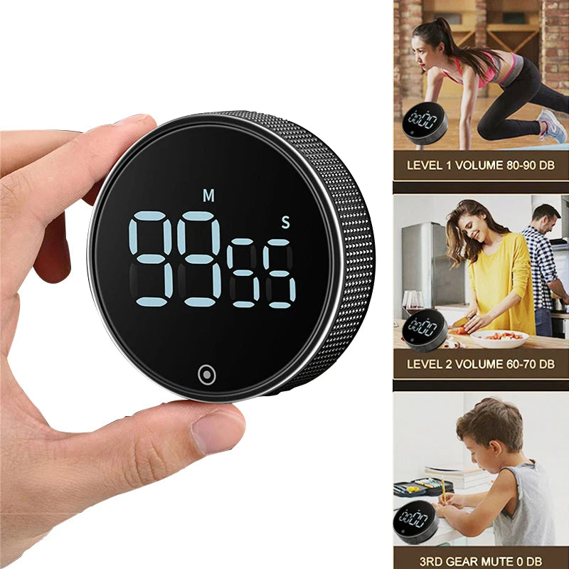 LED Digital Kitchen Timer For Cooking Shower