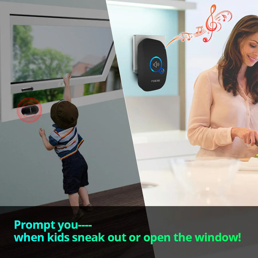 Fuers Wireless Doorbell Home Welcome Smart